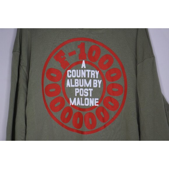 Posty Co. Mens XL F-1 Trillion Post Malone Concert Tour Heavy Hoodie NEW F1280 - Picture 2 of 4